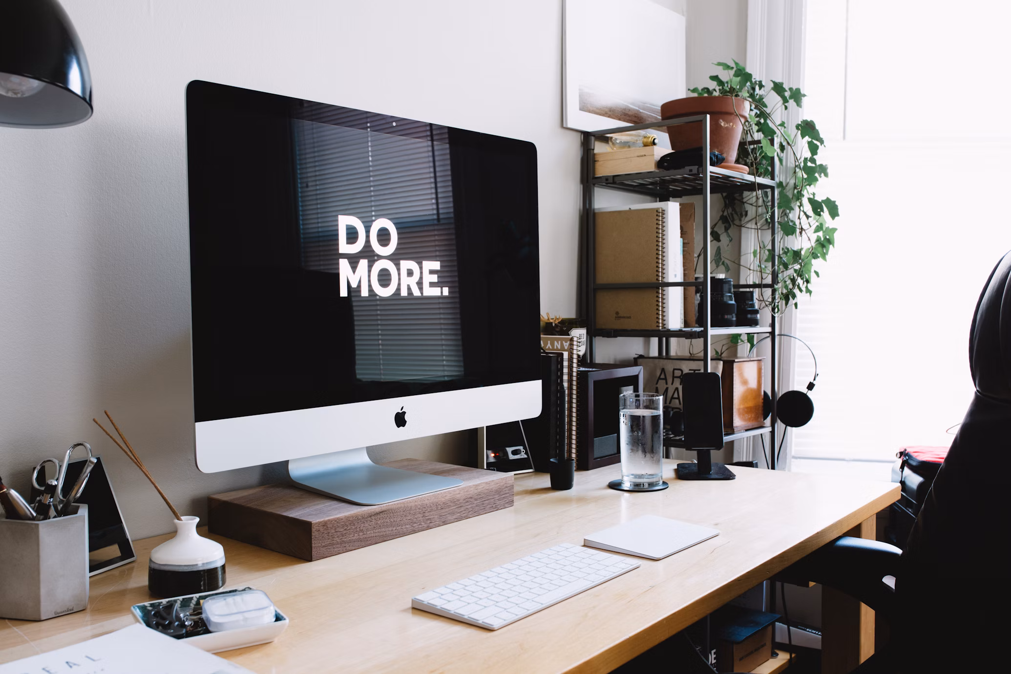 Modern office workspace